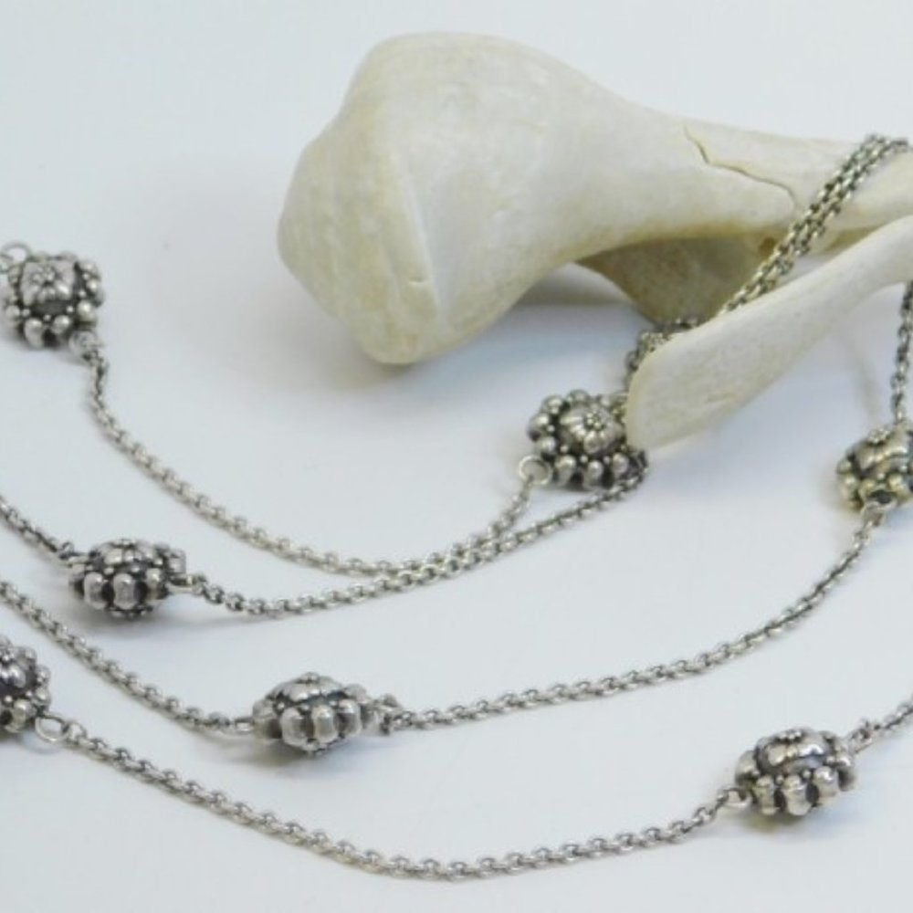 John Hardy Flower Link Necklace